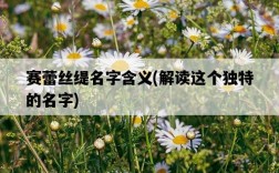 賽蕾絲緹名字含義，解讀這個獨特的名字