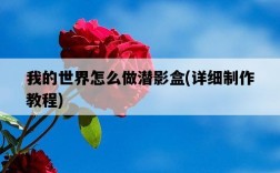 我的世界怎么做潛影盒，詳細制作教程