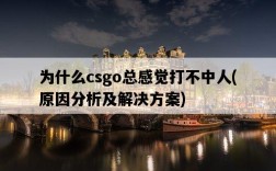 為什么csgo總感覺打不中人，原因分析及解決方案