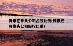 騰訊在拳頭公司占股比例，騰訊控股拳頭公司股權比重