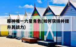 原神唯一六星角色，如何獲得并提升其戰力