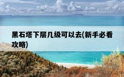 黑石塔下層幾級可以去，新手必看攻略