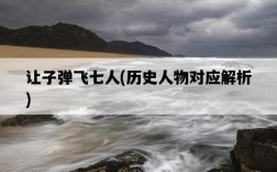 讓子彈飛七人，歷史人物對應解析