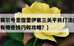 賽爾號圣霆雷伊第三關平民打法，有哪些技巧和攻略？
