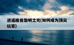 逍遙魔獸黎明之光，如何成為頂尖玩家