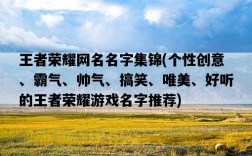 王者榮耀網名名字集錦，個性創意、霸氣、帥氣、搞笑、唯美、好聽的王者榮耀游戲名字推薦
