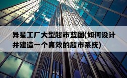 異星工廠大型超市藍圖，如何設計并建造一個高效的超市系統