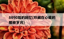 8090后的回憶，珍藏在心底的那些歲月
