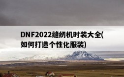 DNF2022縫紉機時裝大全，如何打造個性化服裝