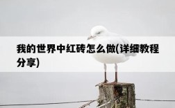 我的世界中紅磚怎么做，詳細教程分享