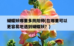 蝴蝶妖哪里多陰陽師，在哪里可以更容易地遇到蝴蝶妖？