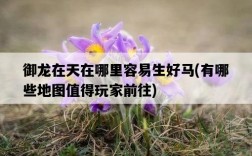 御龍在天在哪里容易生好馬，有哪些地圖值得玩家前往