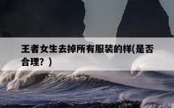 王者女生去掉所有服裝的樣，是否合理？