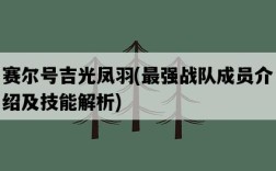 賽爾號吉光鳳羽，最強戰隊成員介紹及技能解析