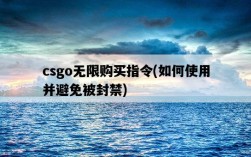csgo無限購買指令，如何使用并避免被封禁