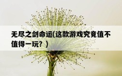 無盡之劍命運，這款游戲究竟值不值得一玩？