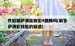 懷舊服薩滿能做宏4圖騰嗎，解答薩滿宏技能的疑惑