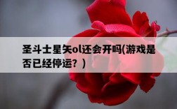 圣斗士星矢ol還會開嗎，游戲是否已經停運？