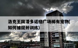 洛克王國潘多諾格廣場稀有寵物，如何捕捉并訓練