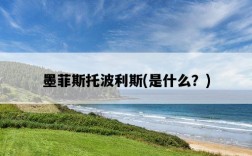 墨菲斯托波利斯，是什么？