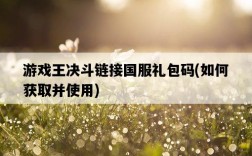 游戲王決斗鏈接國服禮包碼，如何獲取并使用