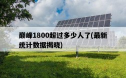 巔峰1800超過多少人了，最新統計數據揭曉