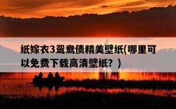 紙嫁衣3鴛鴦債精美壁紙，哪里可以免費下載高清壁紙？