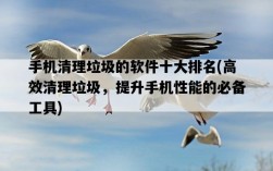 手機清理垃圾的軟件十大排名，高效清理垃圾，提升手機性能的必備工具