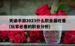 天諭手游2023什么職業最吃香，玩家必看的職業分析