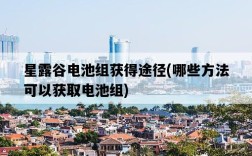 星露谷電池組獲得途徑，哪些方法可以獲取電池組