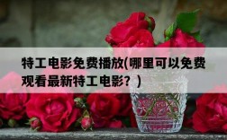 特工電影免費播放，哪里可以免費觀看最新特工電影？