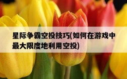 星際爭霸空投技巧，如何在游戲中最大限度地利用空投