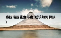 泰拉瑞亞鯊魚不出現，該如何解決