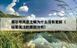 賽爾號風息之眼為什么沒有更新（玩家關注的原因分析）