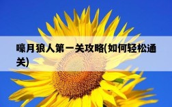 嚎月狼人第一關攻略，如何輕松通關