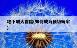 地下城大冒險，如何成為頂級玩家