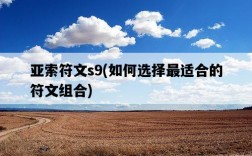 亞索符文s9，如何選擇最適合的符文組合