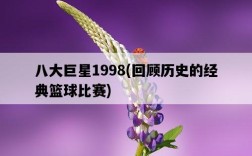 八大巨星1998，回顧歷史的經典籃球比賽