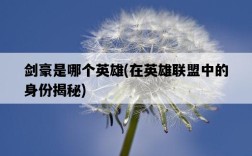 劍豪是哪個英雄，在英雄聯盟中的身份揭秘