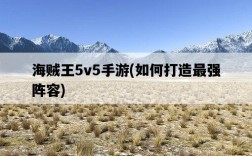 海賊王5v5手游，如何打造最強陣容