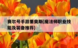 賽爾號手游里奧斯，魔法師職業技能及裝備推薦