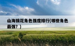 山海鏡花角色強度排行，哪些角色最強？