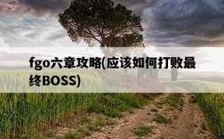 fgo六章攻略，應該如何打敗最終BOSS