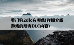 看門狗2dlc有哪些，詳細介紹游戲的所有DLC內容