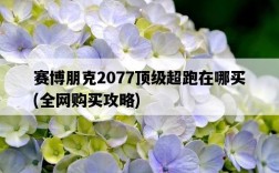 賽博朋克2077頂級超跑在哪買，全網購買攻略
