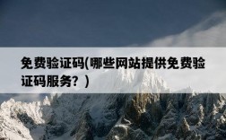 免費驗證碼，哪些網站提供免費驗證碼服務？