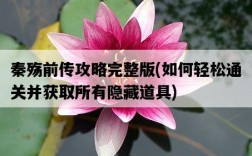 秦殤前傳攻略完整版，如何輕松通關并獲取所有隱藏道具