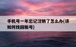 手機號一年忘記注銷了怎么辦，該如何找回賬號