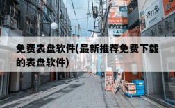 免費表盤軟件，最新推薦免費下載的表盤軟件