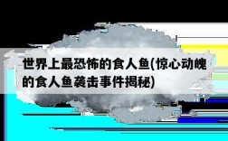 世界上最恐怖的食人魚，驚心動魄的食人魚襲擊事件揭秘